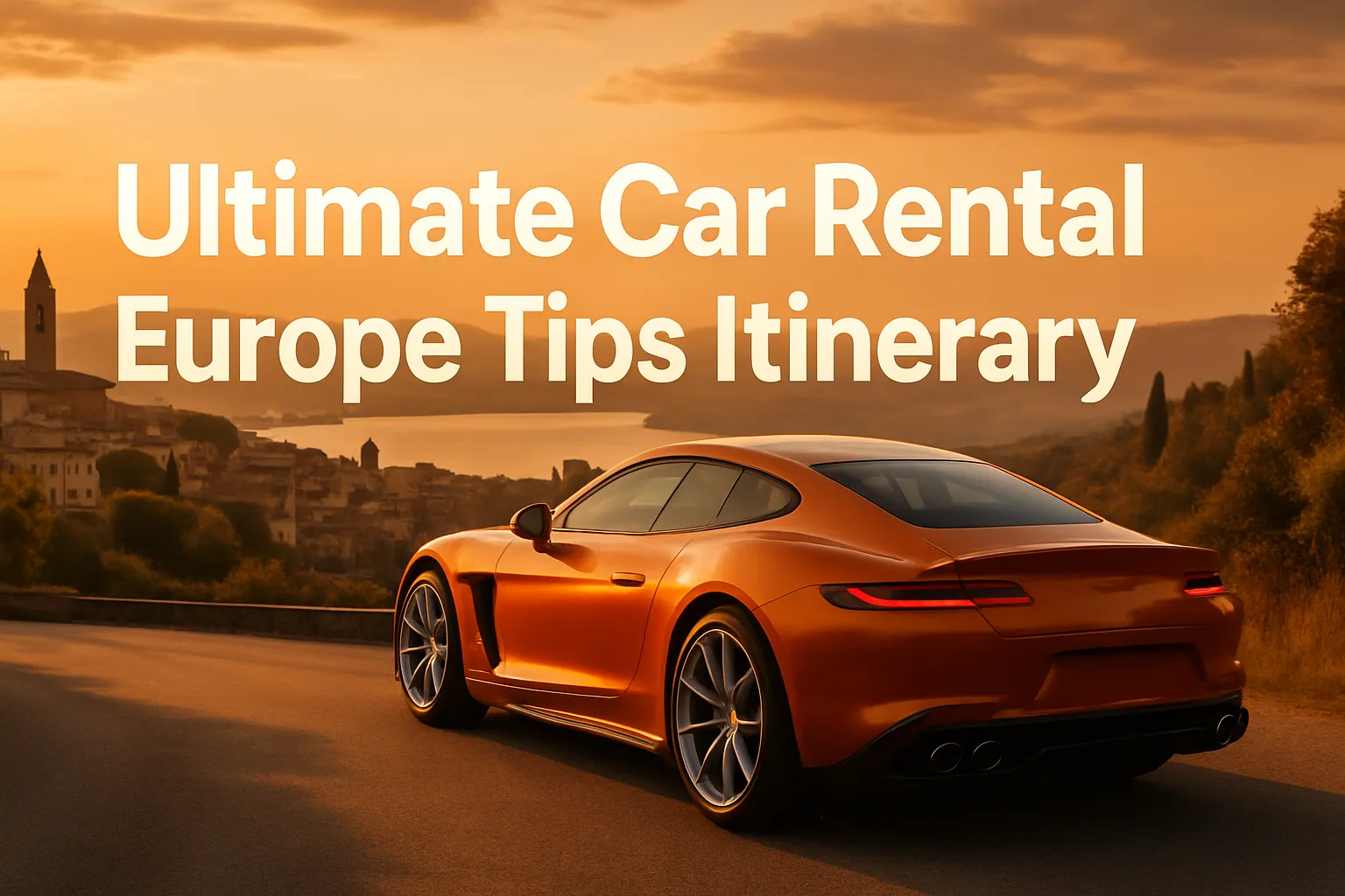 Ultimate Car Rental Europe Tips Itinerary